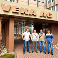 Партнеры компании LUVIN посетили главный офис VEKA AG - infork.ru