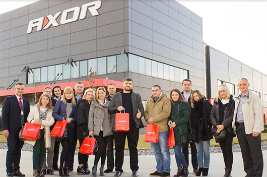 Завод AXOR INDUSTRY посетили партнеры из Молдовы - infork.ru