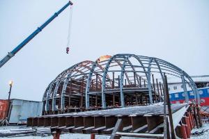 Почти 250 тыс тонн стройматериалов и техники завезли в Арктику - infork.ru
