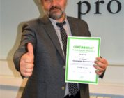 Представители компании «профайн РУС» получили сертификаты GREEN ZOOM