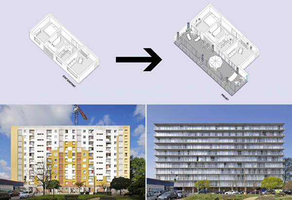 Французские архитекторы предложили эффектный способ улучшить советские «панельки» - infork.ru