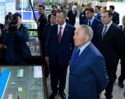 Президент Казахстана побывал на производстве алюминиевых профилей для окон ТОО Gold Aluminum