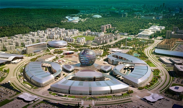 Для остекления выставочного комплекса EXPO в Казахстане применены польские противопожарные алюминиевые системы  - infork.ru