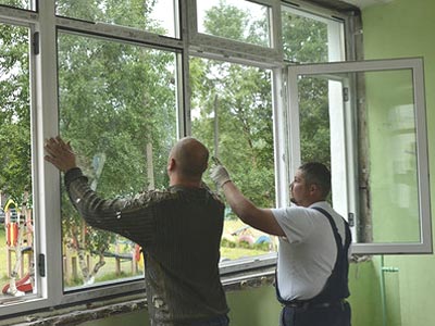 В школах и детских садах Мурманска меняют окна - infork.ru