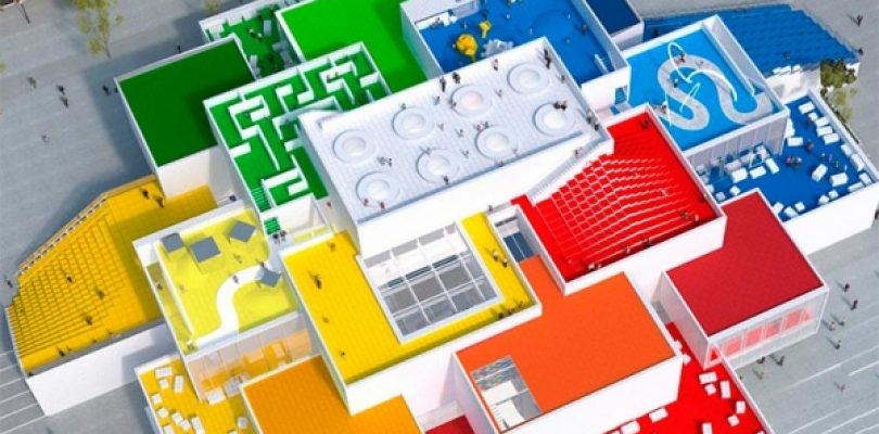 Гигантское здание-«конструктор» LEGO построили в Дании