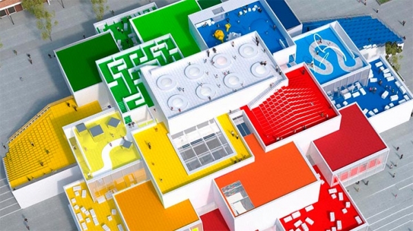 Гигантское здание-«конструктор» LEGO построили в Дании - infork.ru